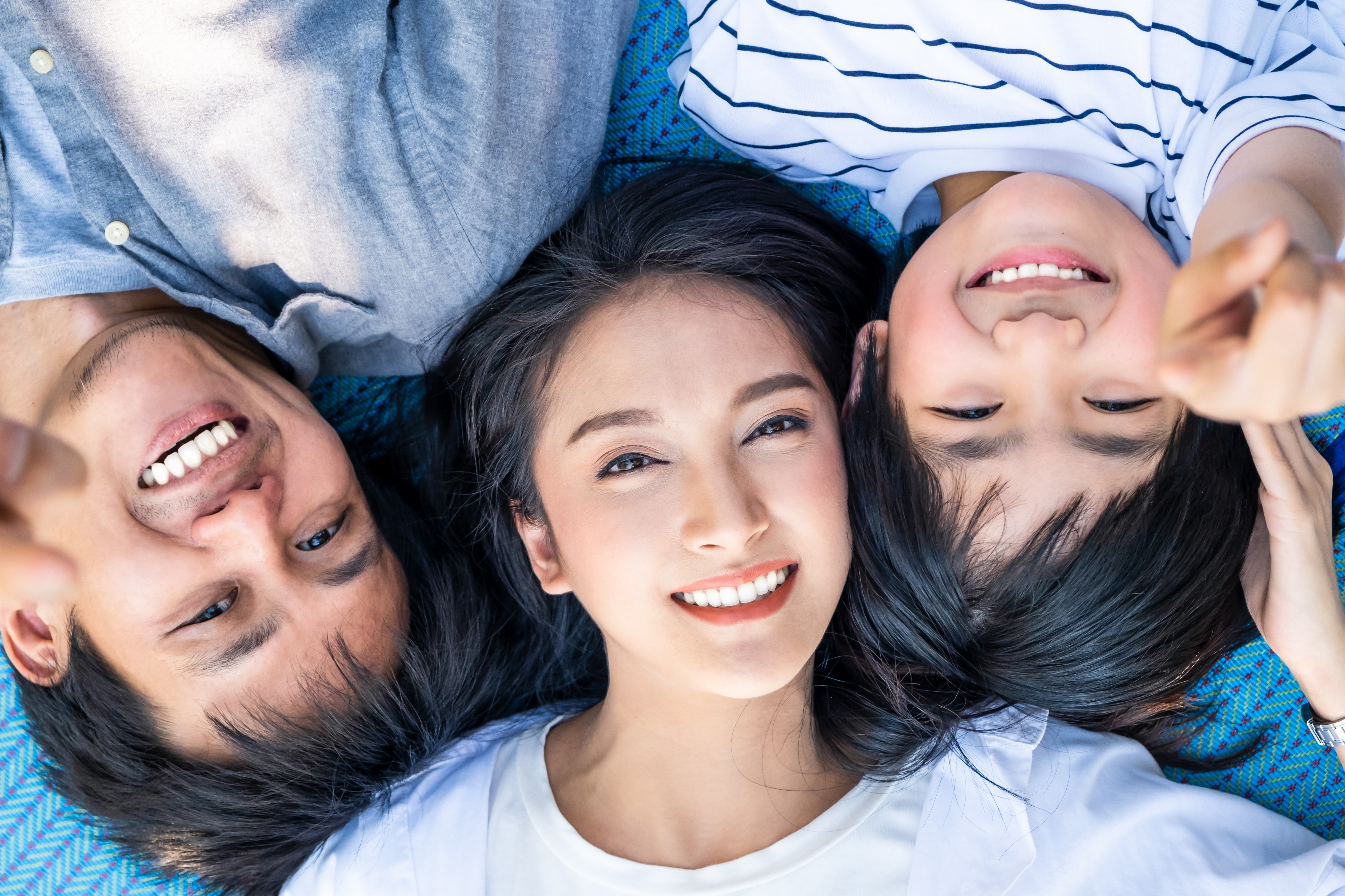 Smiling patient after cosmetic dentistry at Lilac Dental, Austin TX